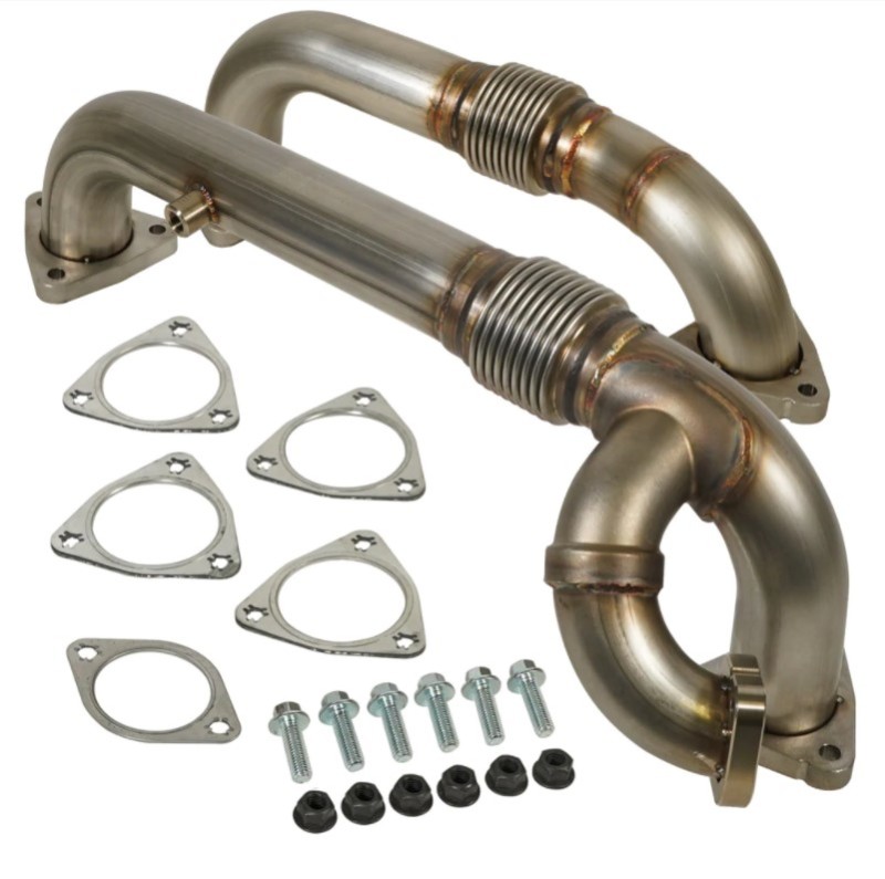 Ford F-550 Super Duty Performance Exhaust - BD Diesel - UpPipe Kit w/EGR Connector - `08-`10